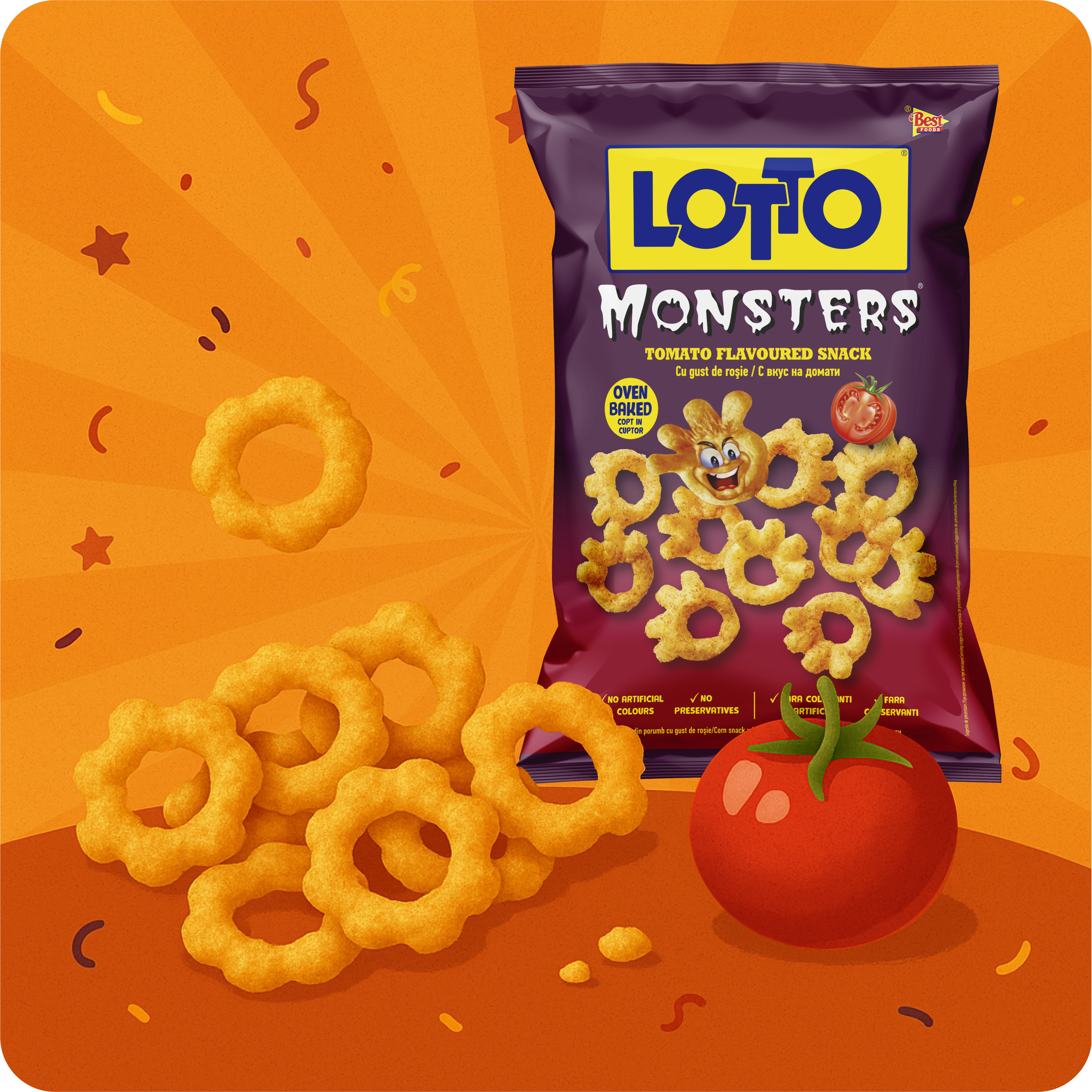 Snack Monsters Tomato